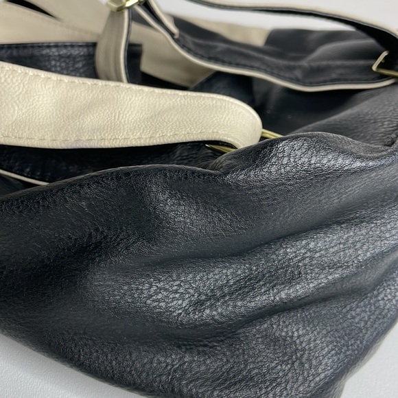 Steve Madden Faux Leather Back and Cream Backpack - Picture 8 of 13